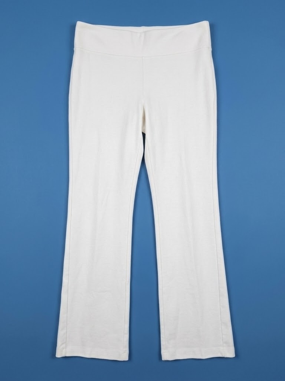 Soho White Boot Cut Pull-On Pants Womens Medium #43